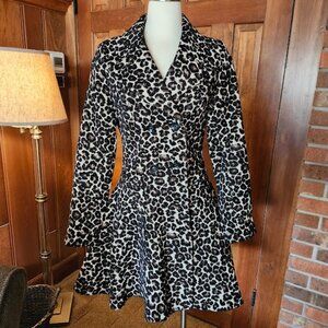 Angie Double-Breasted, Flaired Coat